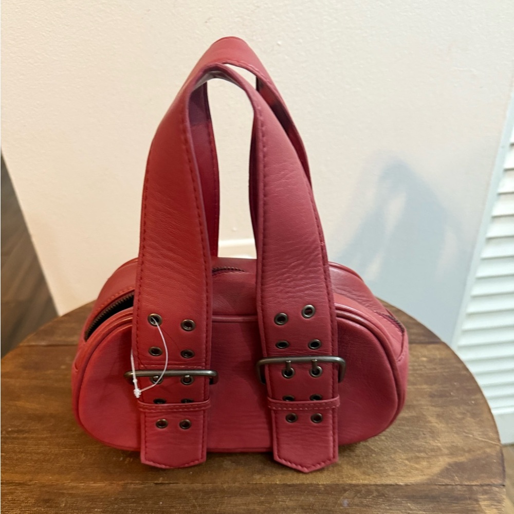 Free People Red Satchel bag.